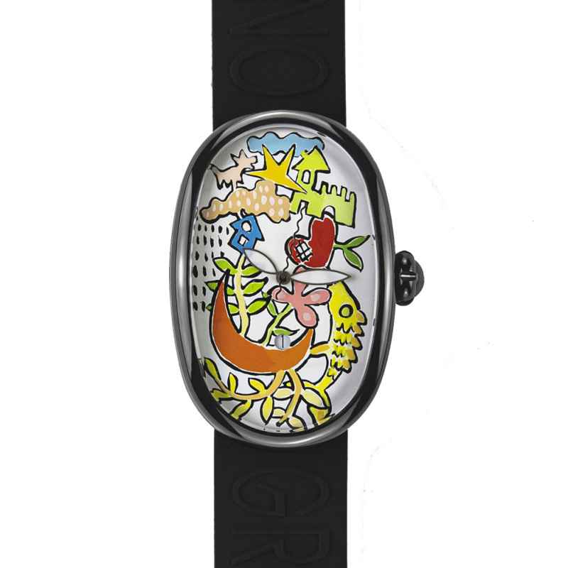 PITTOSCULTORE - OROLOGIO PAESAGGIO SOSPESO