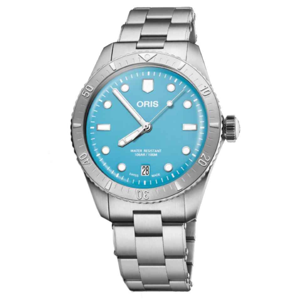 ORIS - DIVERS SIXTY-FIVE COTTON CANDY 733 7771 4055 - 0781918 WATCH