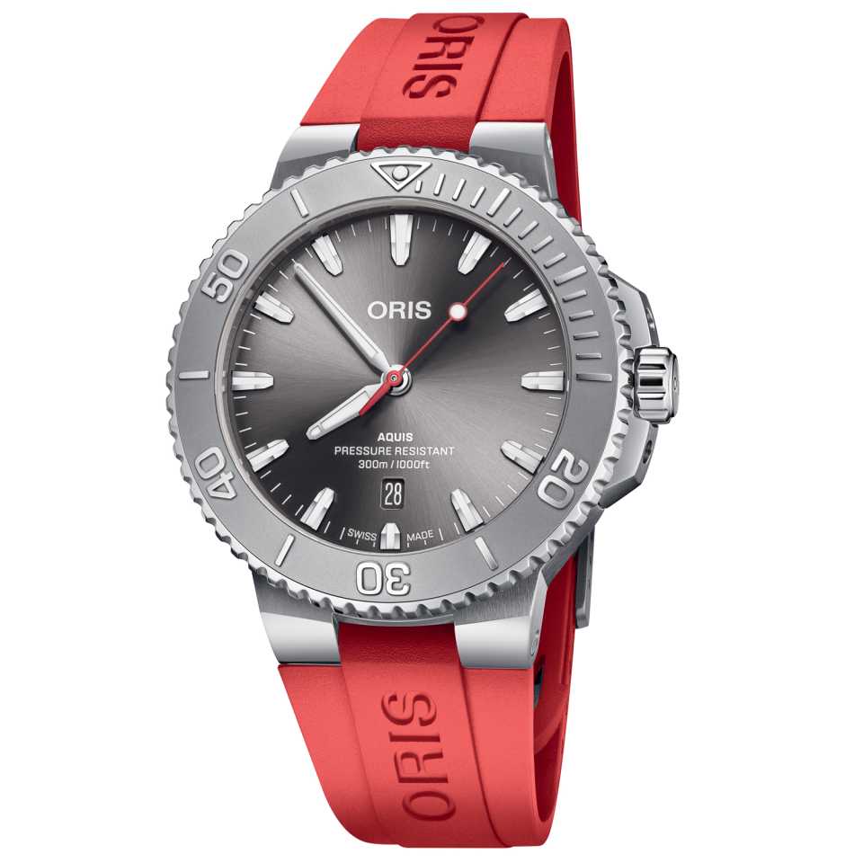 ORIS - AQUIS DATE RELIEF 01 733 7789 4153-07 4 23 36FC WATCH