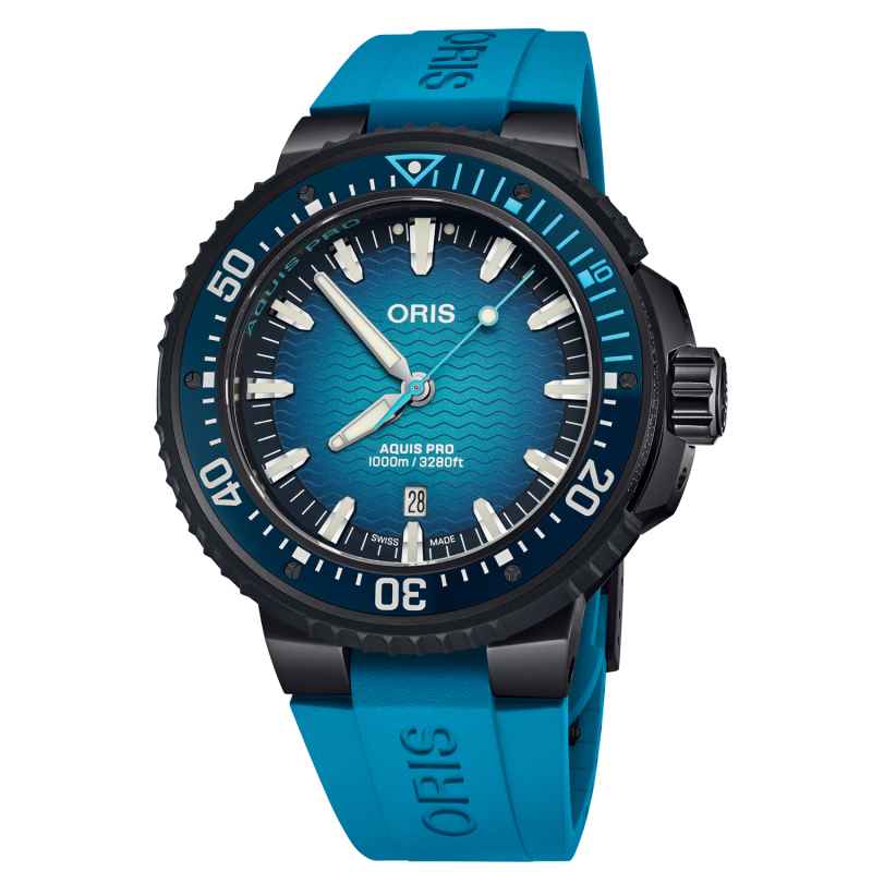 ORIS - OROLOGIO AQUIS PRO 1000M 733 7801 7255 - SET