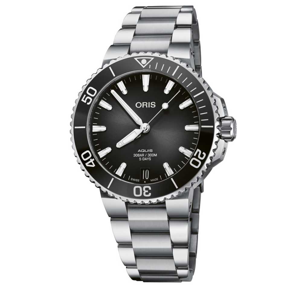 ORIS - OROLOGIO AQUIS DATE CALIBRE 400 NERO