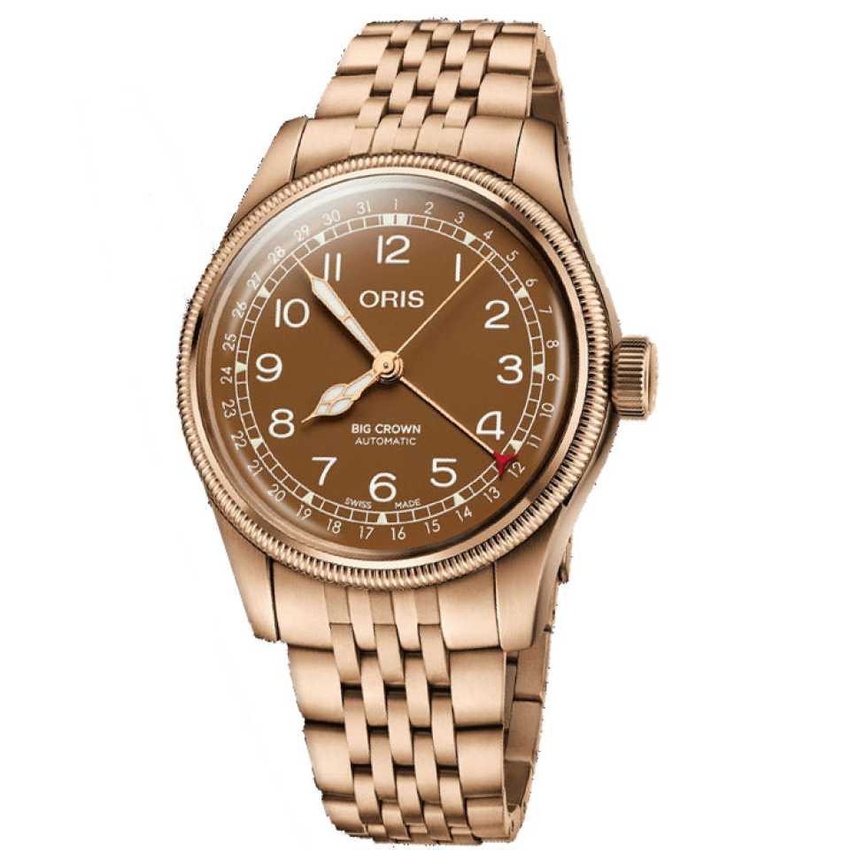 ORIS - OROLOGIO BIG CROWN BRONZE POINTER DATE 01 754 7741 3166