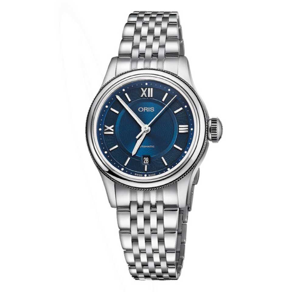 ORIS - OROLOGIO LADY CLASSIC DATE BLU 01 561 7718 4075