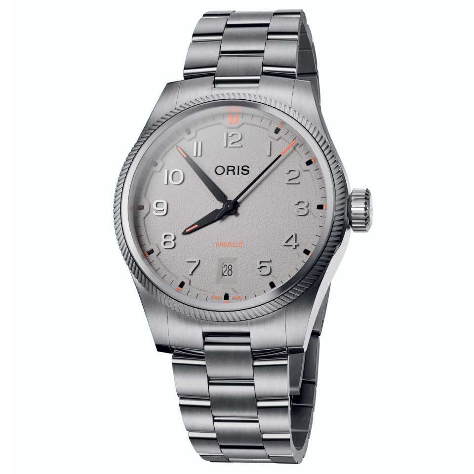 ORIS - OROLOGIO PROPILOT DATE GESSO