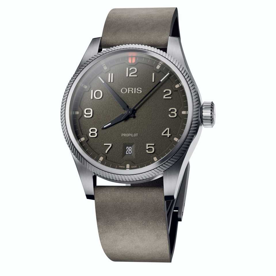 ORIS - OROLOGIO PROPILOT DATE MOSS 01 733 7805 4167-07 6 20 16LC