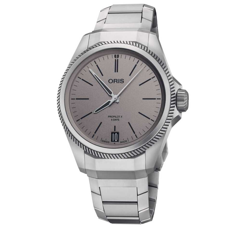 ORIS - OROLOGIO PROPILOT X CALIBRE 400 GRIGIO