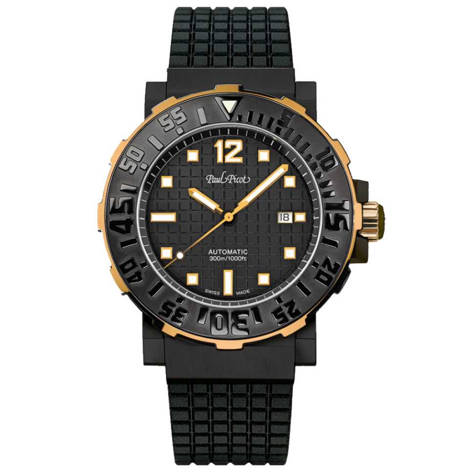PAUL PICOT - C-TYPE WATCH 4118SNRGN.N