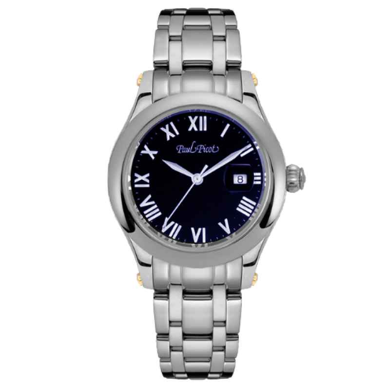 PAUL PICOT - OROLOGIO SAINT TROPEZ 31 MM BLUE