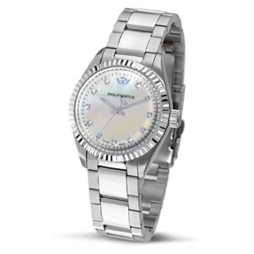 PHILIP WATCH -CARIBE DIAMONDS QUARTZ 41 MM R8253597523 WATCH