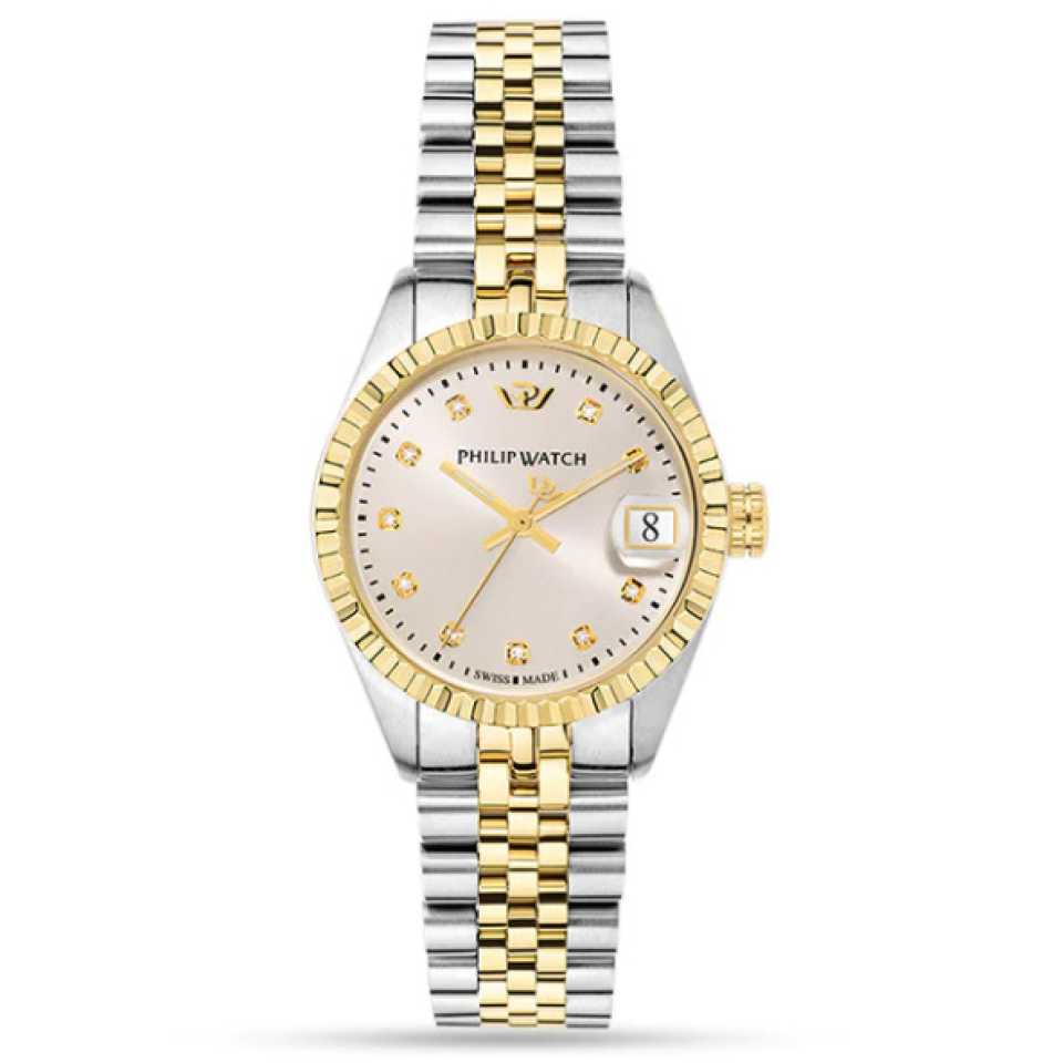 PHILIP WATCH -CARIBE DIAMONDS QUARTZ 31 MM R8253597607 WATCH