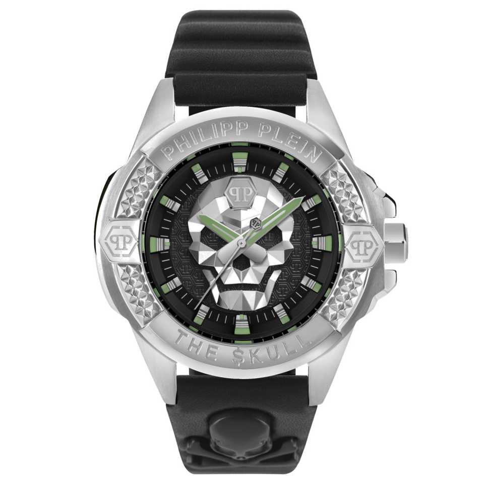 PHILIPP PLEIN - OROLOGIO THE $KULL TITAN SILVER PWAA0321
