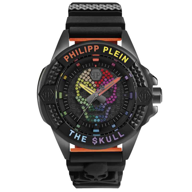 PHILIPP PLEIN - OROLOGIO THE $KULL BLACK PWAAA1121