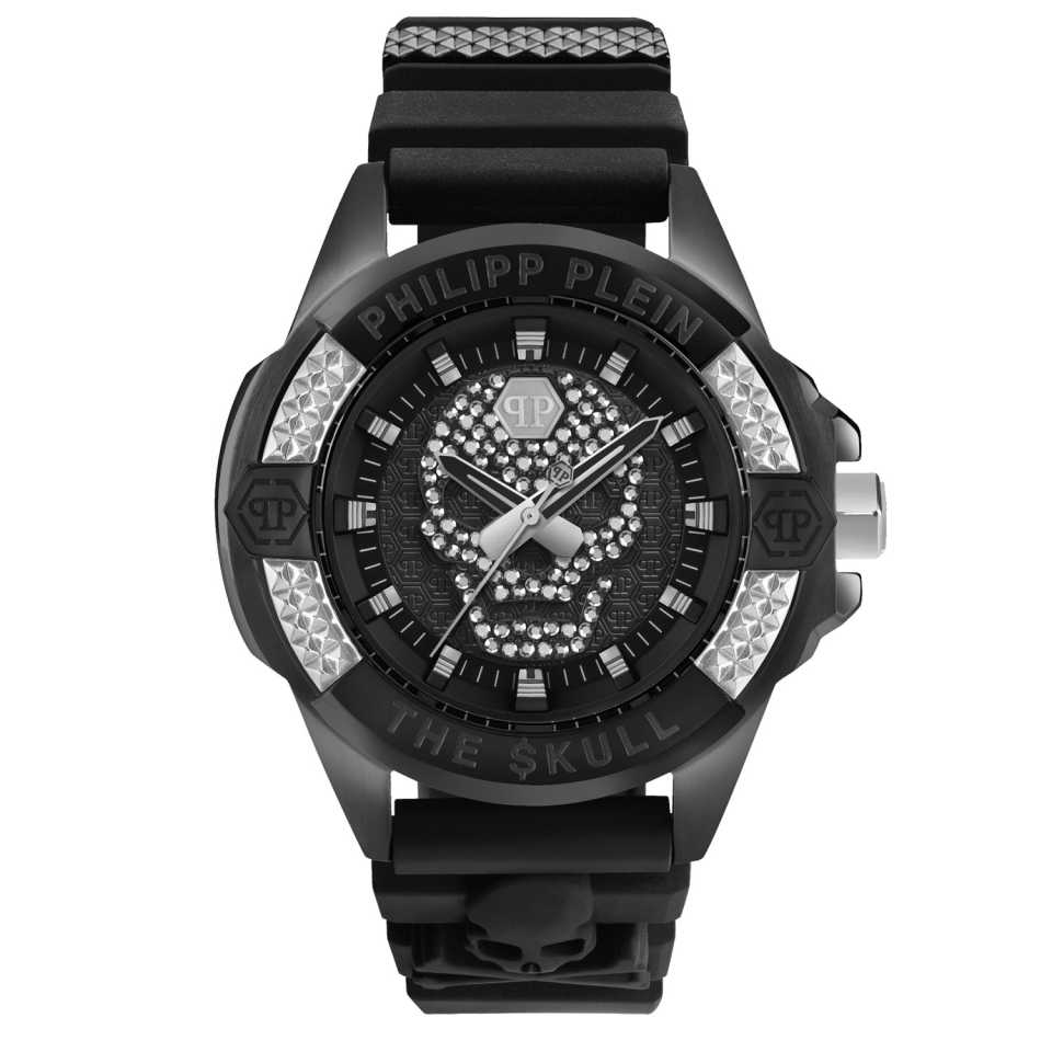 PHILIPP PLEIN - OROLOGIO THE $KULL BLACK GREY PWAAA1421