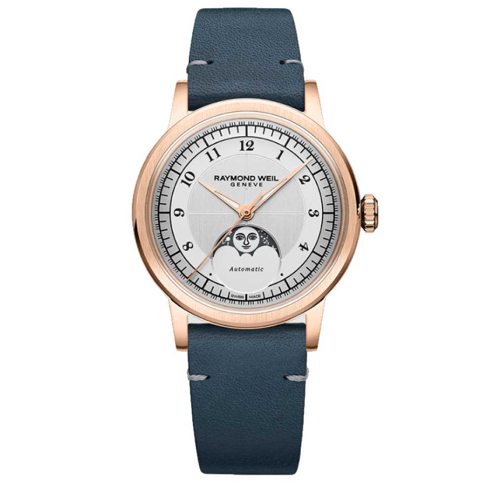 RAYMOND WEIL - OROLOGIO MILLESIME AUTOMATIC MOON PHASE 2145-PC5-05650