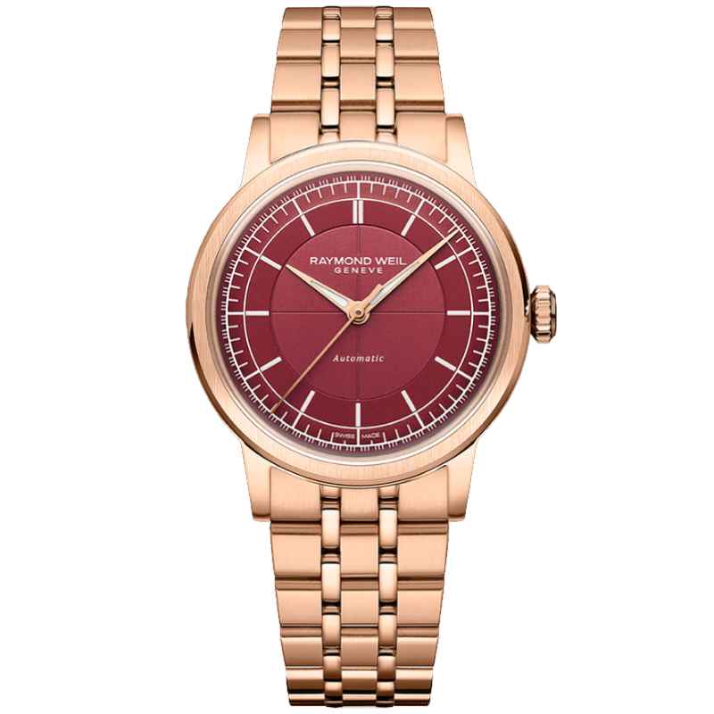 RAYMOND WEIL - OROLOGIO MILLESIME AUTOMATIC BURGUNDY 