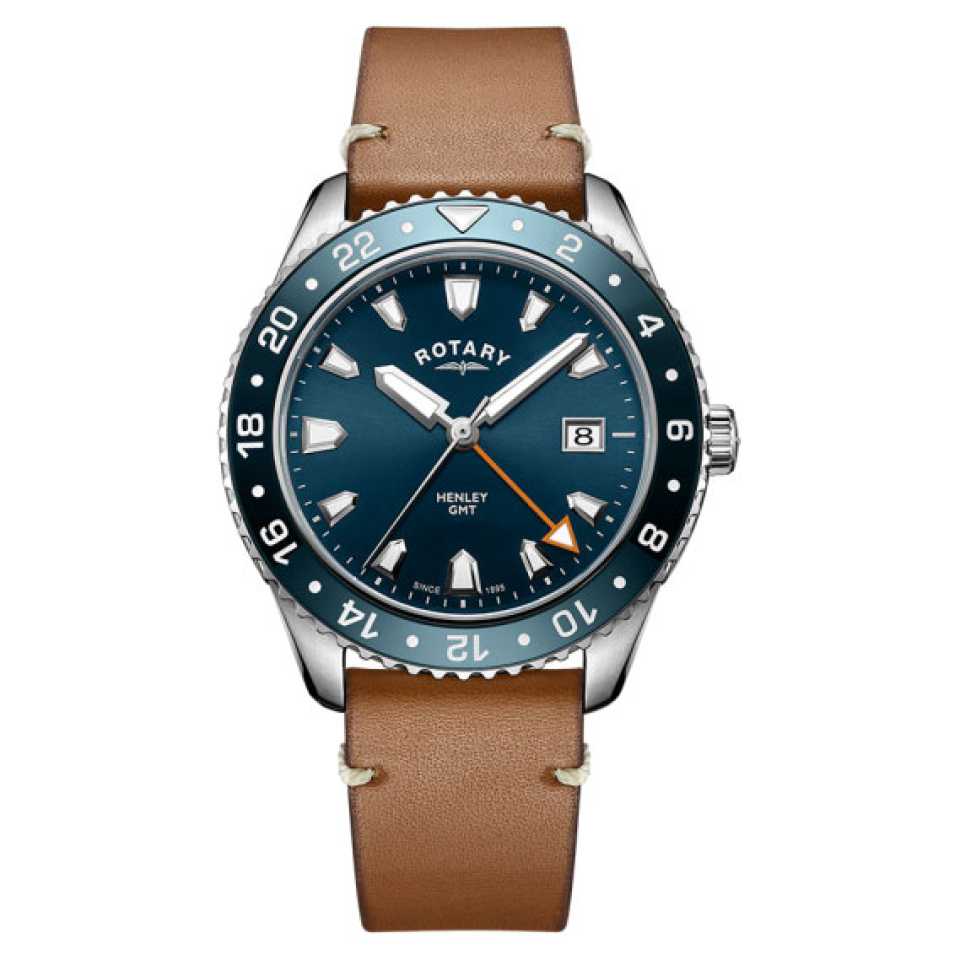 ROTARY - HENLEY GMT GENTS GS05108/05 WATCH