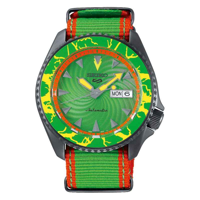 SEIKO -5 SPORT AUTOMATIQUE STREET FIGHTER BLANKA