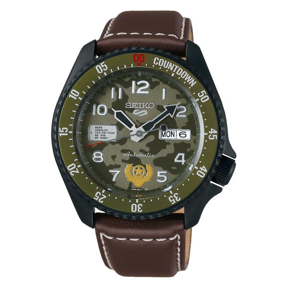 SEIKO -  5 SPORT AUTOMATIQUE STREET FIGHTER GUILE