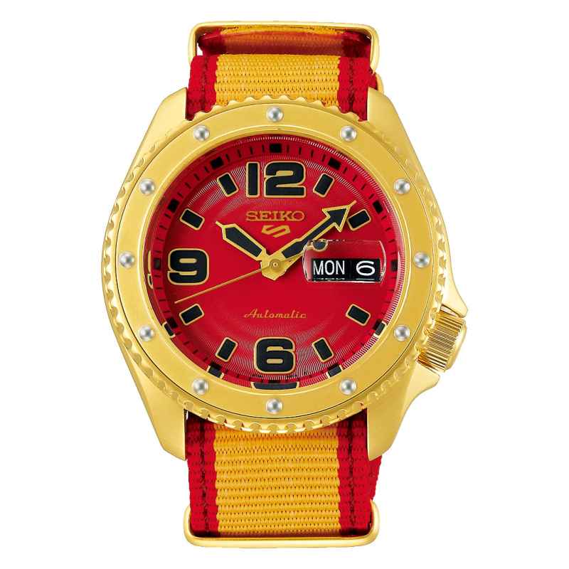 SEIKO - OROLOGIO 5 SPORTS AUTOMATIQUE STREET FIGHTER ZANGIEF