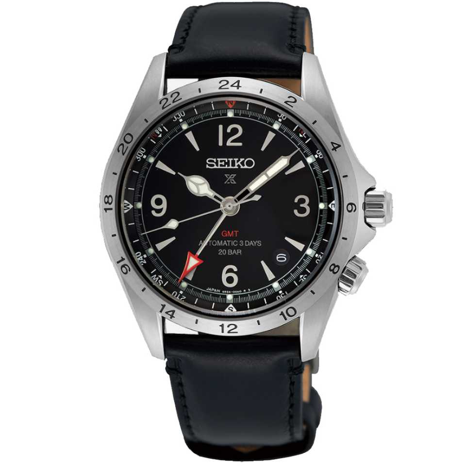 SEIKO - PROSPEX ALPINIST MECHANICAL GMT WATCH SPB379J1