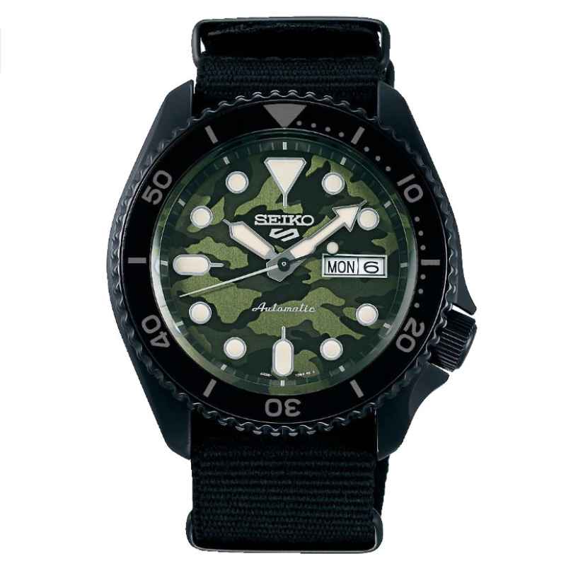 SEIKO - OROLOGIO 5 SPORTS SFX CAMOUFLAGE STREET STYLE SRPJ37K1