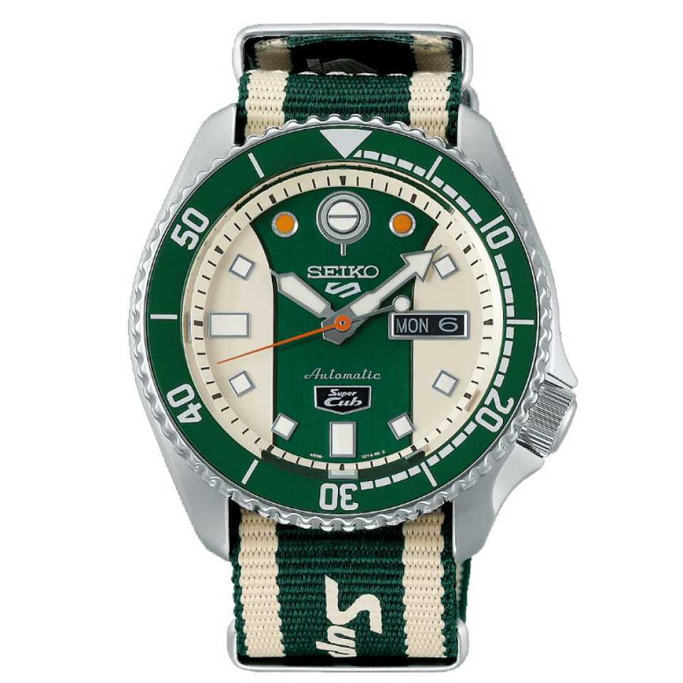 SEIKO - OROLOGIO 5 SPORTS HONDA SUPER CUB SRPJ49K1