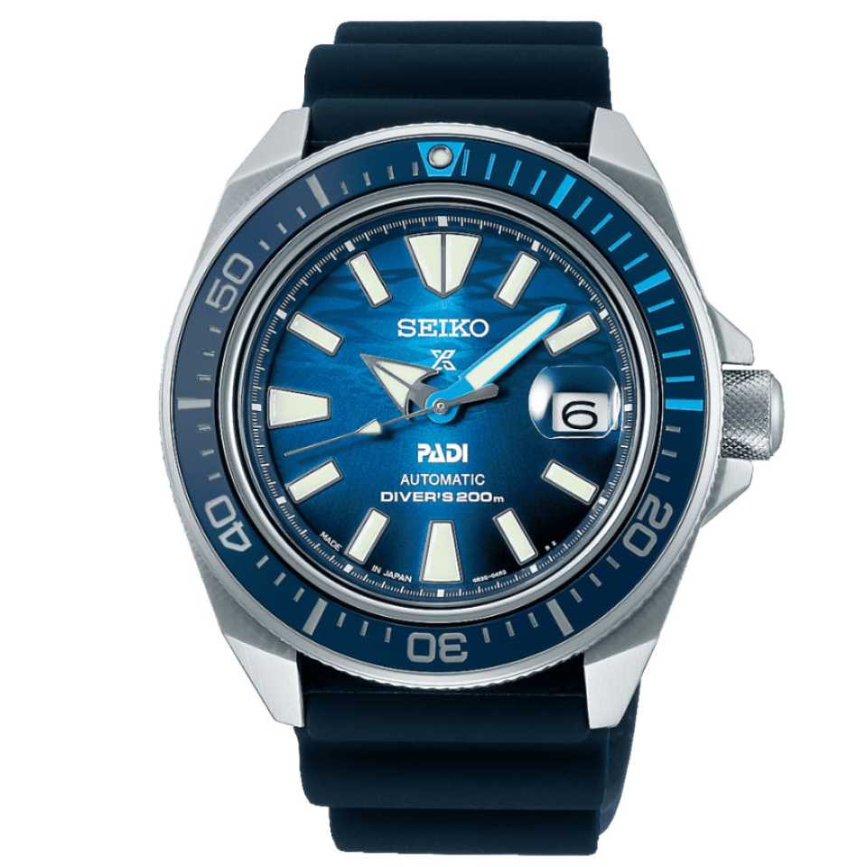 SEIKO - OROLOGIO PROSPEX GREAT BLUE SAMURAI SCUBA PADI SPECIAL EDITION SRPJ93K1