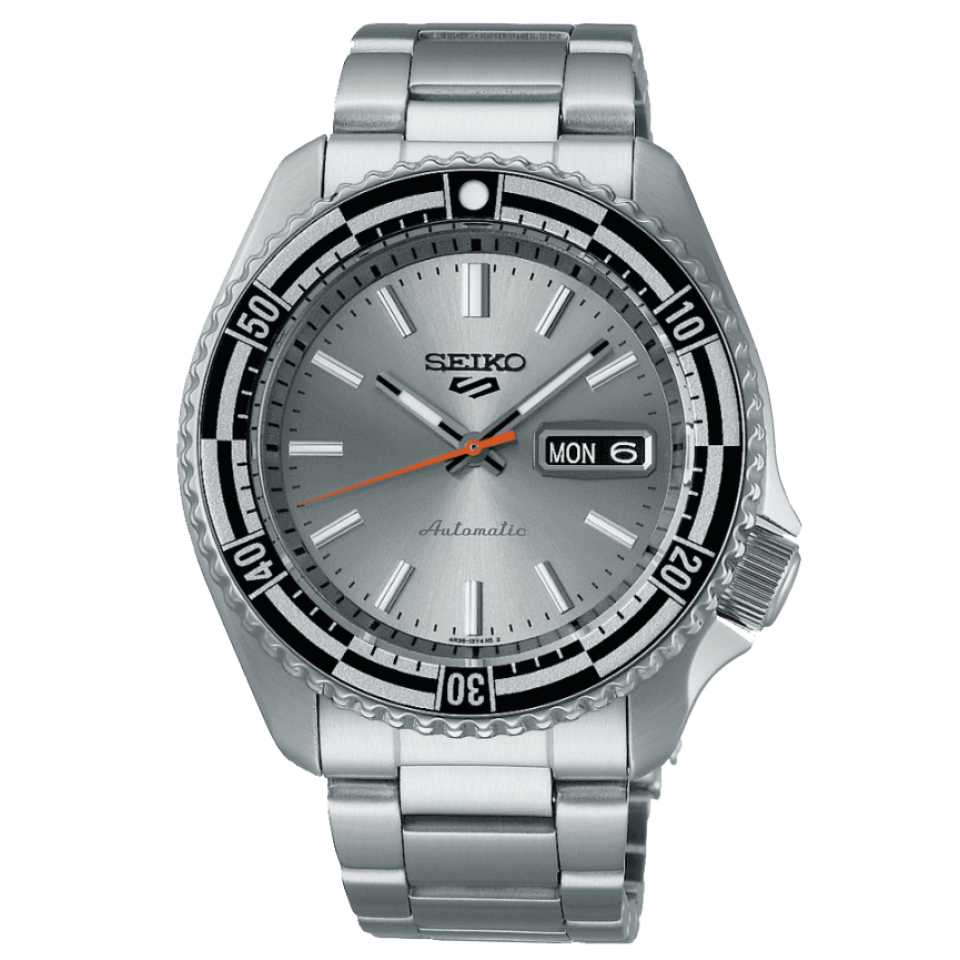 SEIKO - 5 SPORTS SRPK09K1 WATCH NEW RALLY DIVER RETRO COLOUR COLLECTION