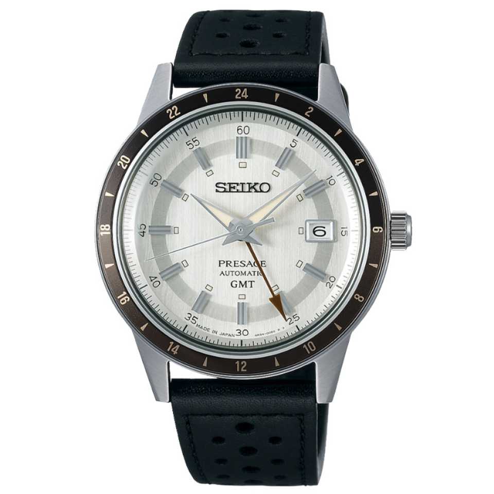 SEIKO - PRESAGE PETROL STYLE 60S ROAD TRIP GMT SSK011J1