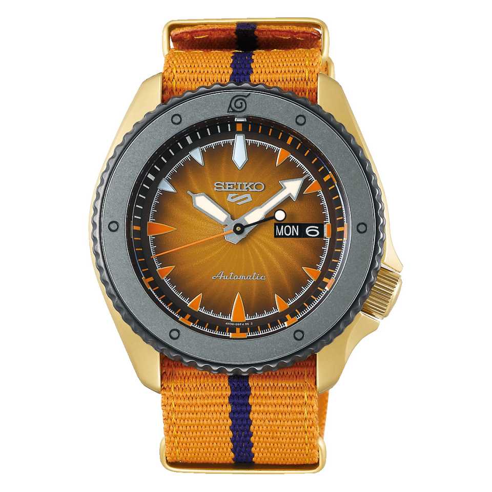 SEIKO - 5 SPORTS NARUTO & BARUTO SERIES NARUTO UZUMAKI