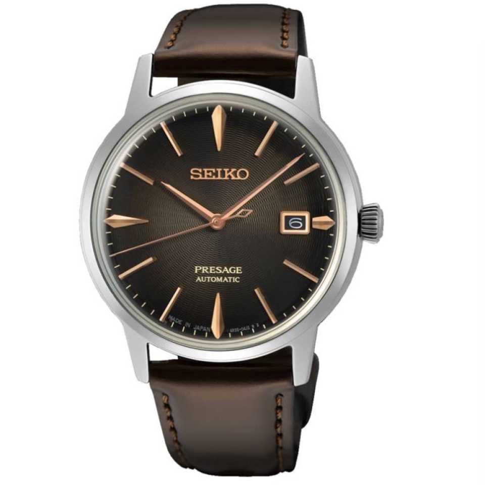 SEIKO - OROLOGIO PRESAGE COCKTAIL TIME THE IRISH COFFE SRPJ17J1