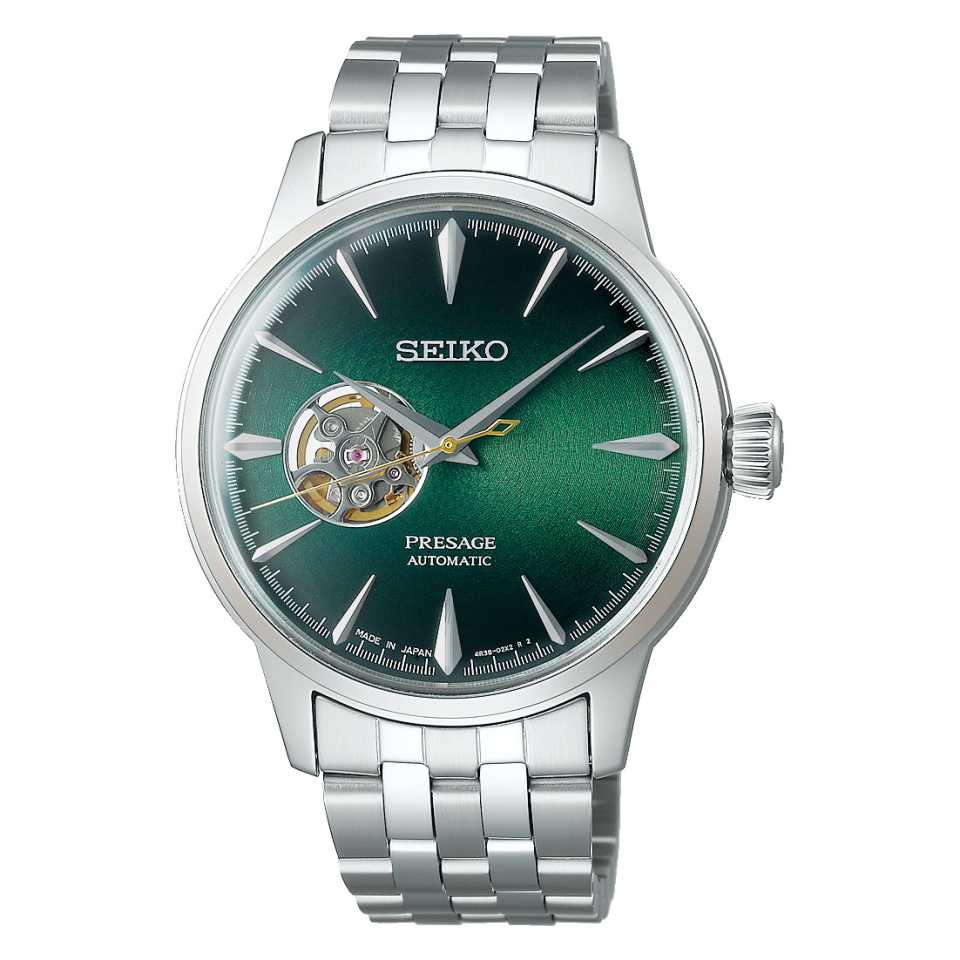 SEIKO - PRESAGE COCKTAIL TIME "GRASSHOPPER" WATCH SSA441J1