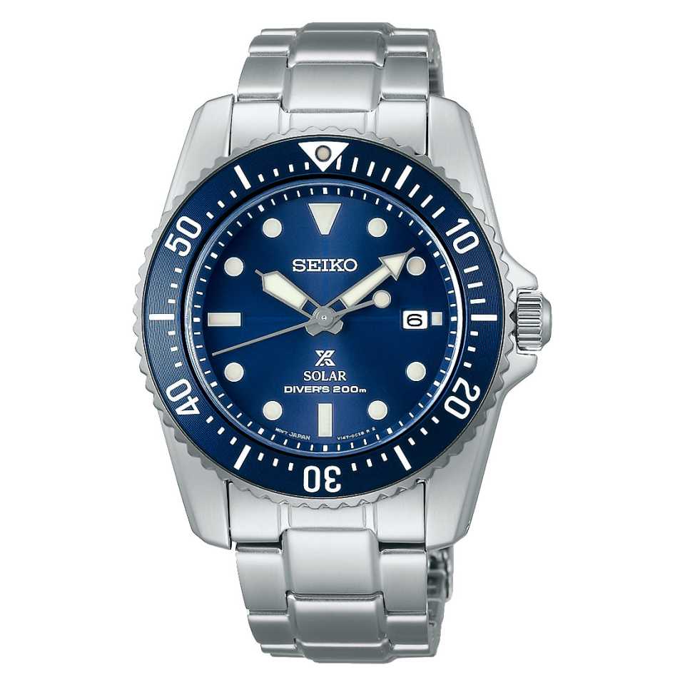 SEIKO - PROSPEX COMPACT SOLAR SCUBA DIVER WATCH SNE585P1