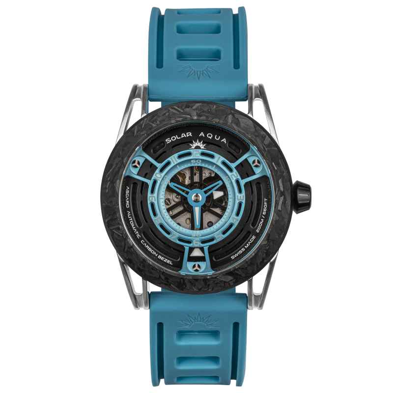 SOLAR AQUA - OROLOGIO ASGARD LIGHT BLUE SA0040.023