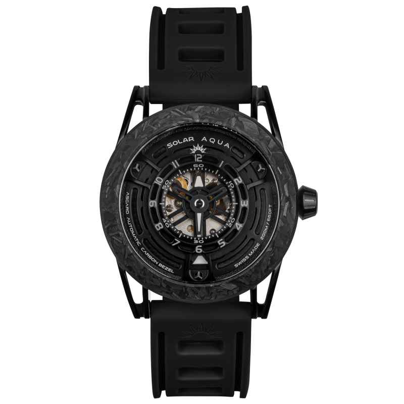SOLAR AQUA - OROLOGIO ASGARD BLACK SA0040.021