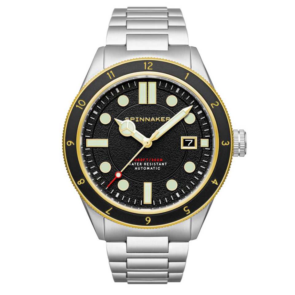 SPINNAKER - OROLOGIO CAHILL 300 AUTOMATIC CLASSIC BLACK SP5096-44