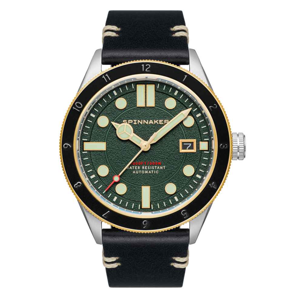 SPINNAKER - OROLOGIO CAHILL 300 AUTOMATIC FOREST GREEN SP5096-03