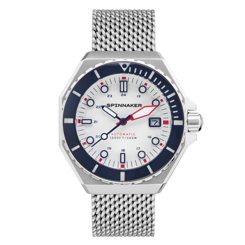 SPINNAKER - OROLOGIO DUMAS SEAPRAY WHITE