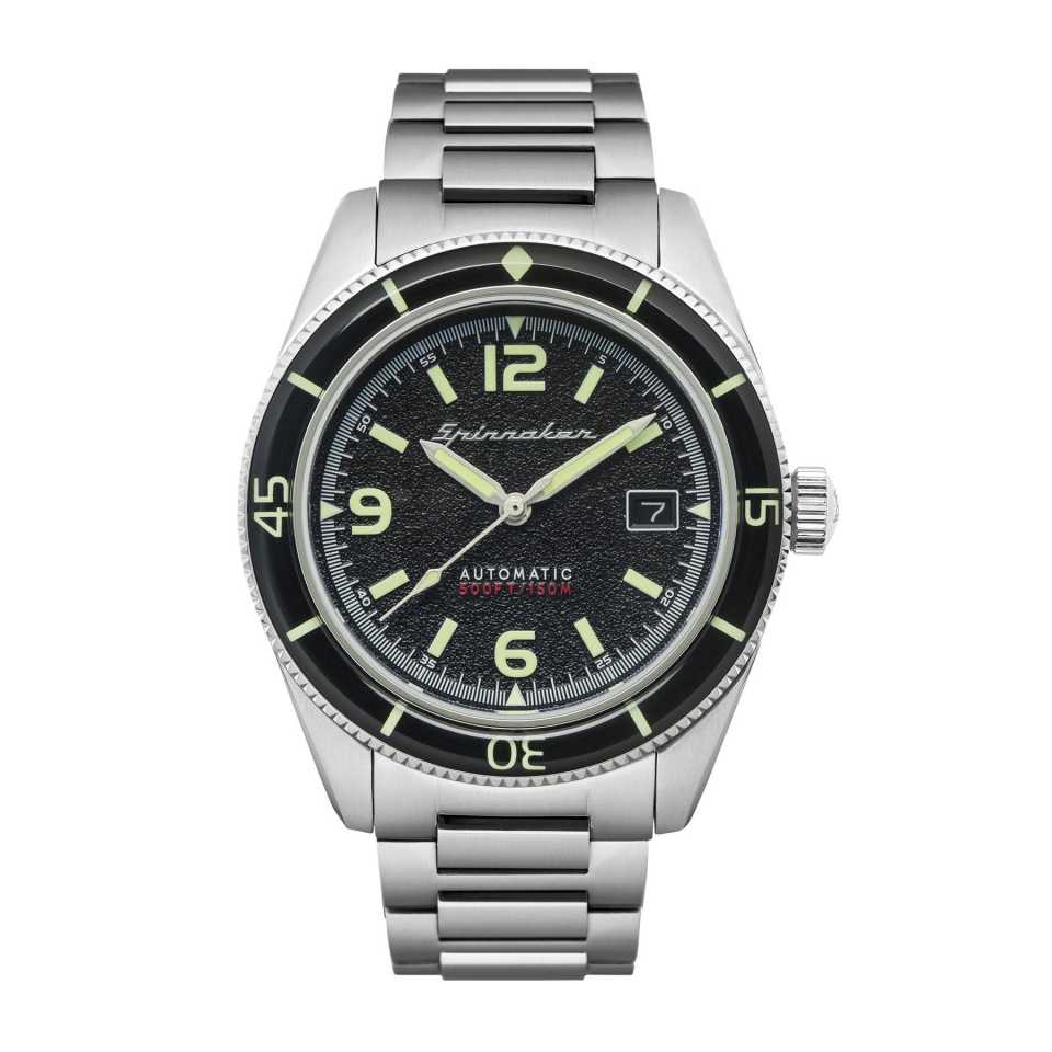 SPINNAKER - FLEUSS MIDNIGHT BLACK WATCH
