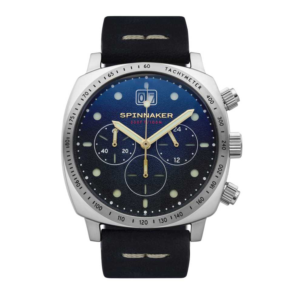 SPINNAKER - HULL CHRONOGRAPH LAPIS WATCH