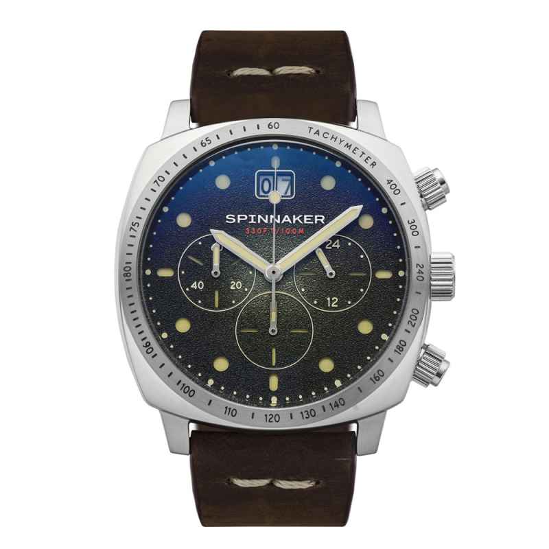 SPINNAKER - OROLOGIO HULL CHRONOGRAPH PINE GREEN