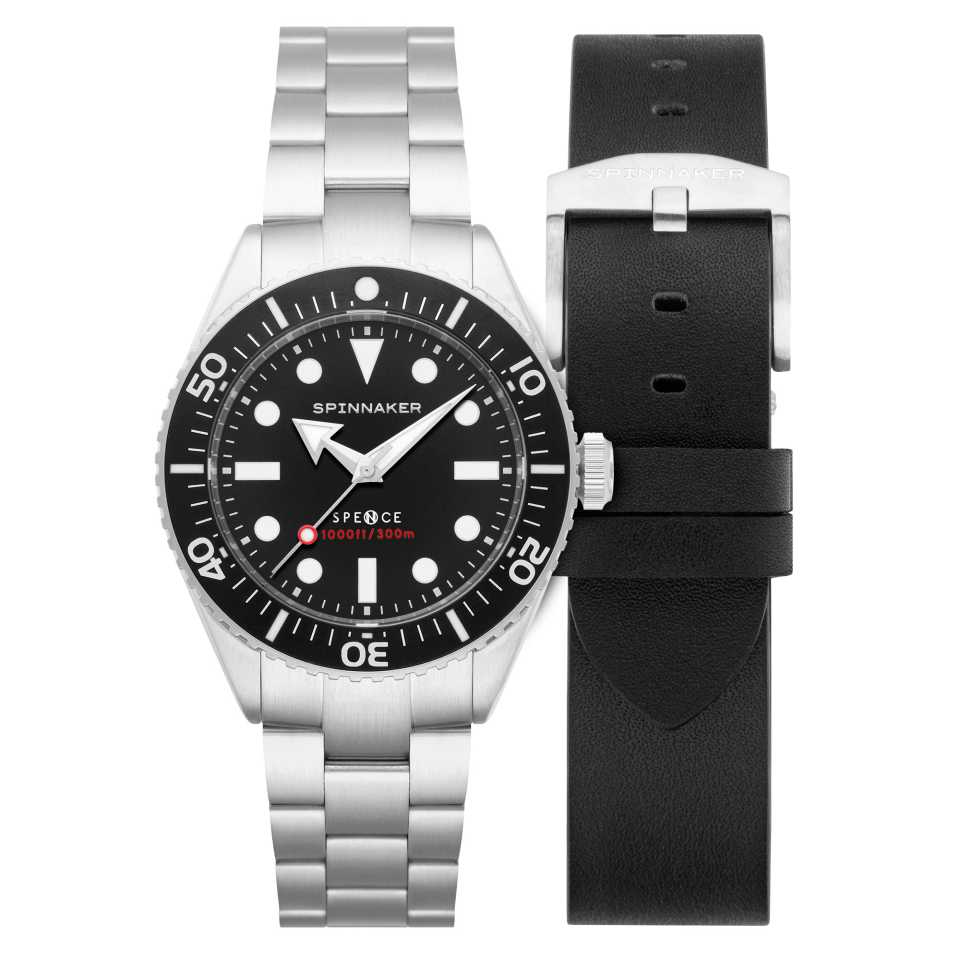 SPINNAKER - SPENCE PITCH BLACK WATCH SP5097-11