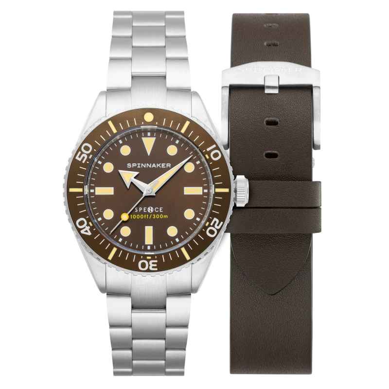 SPINNAKER - OROLOGIO SPENCE HICKORY BROWN WATCH SP5097-33