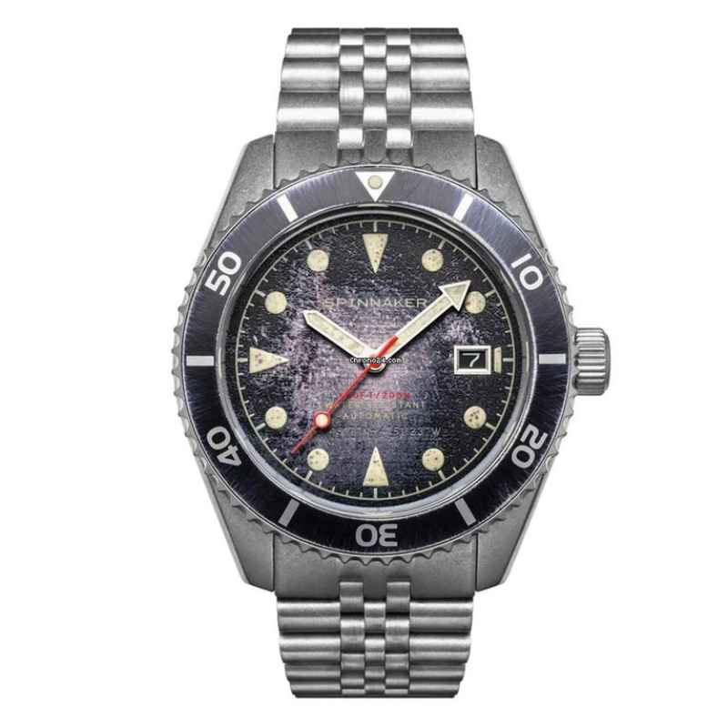 SPINNAKER - OROLOGIO WRECK BARNACLE BLACK