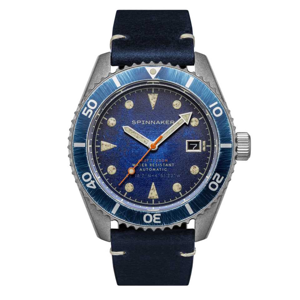 SPINNAKER - WRECK OXIDIZED BLUE WATCH
