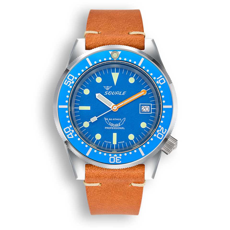 SQUALE - OROLOGIO 1521 OCEAN LEATHER 1521OCN.PC