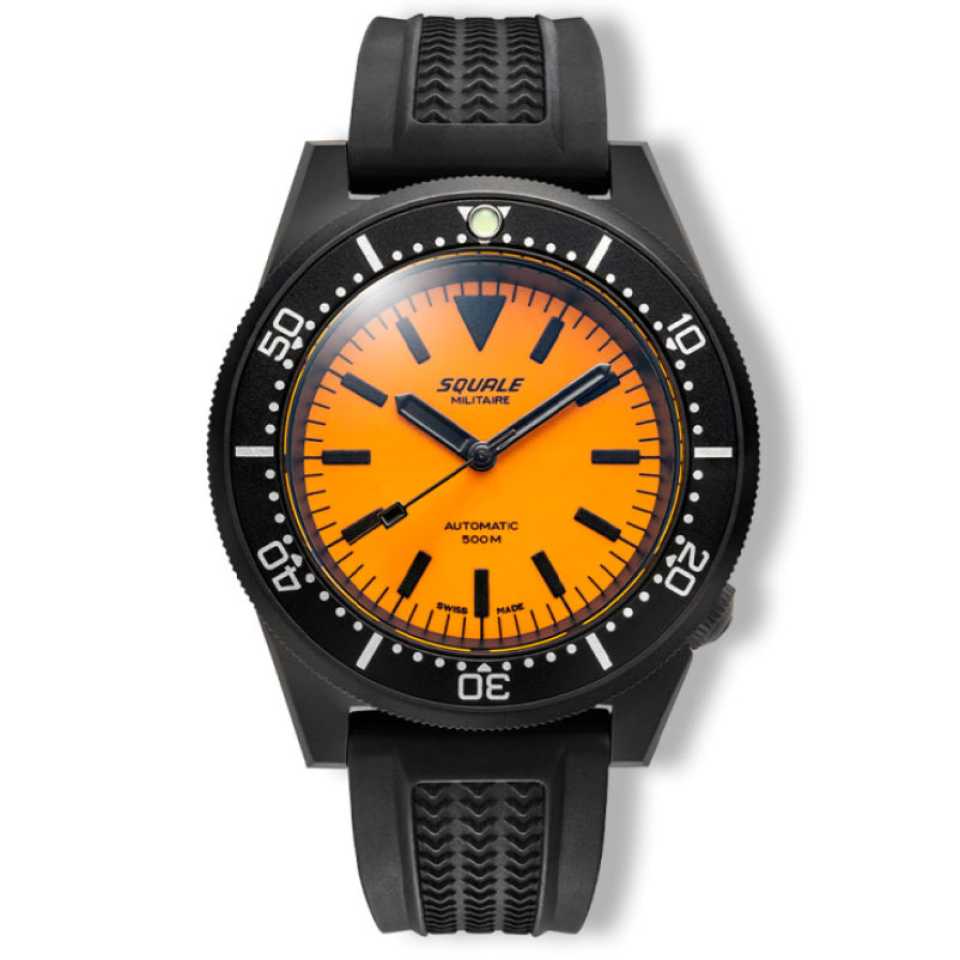 SQUALE - OROLOGIO 1521 FULL LUMINOUS ORANGE MILITAIRE
