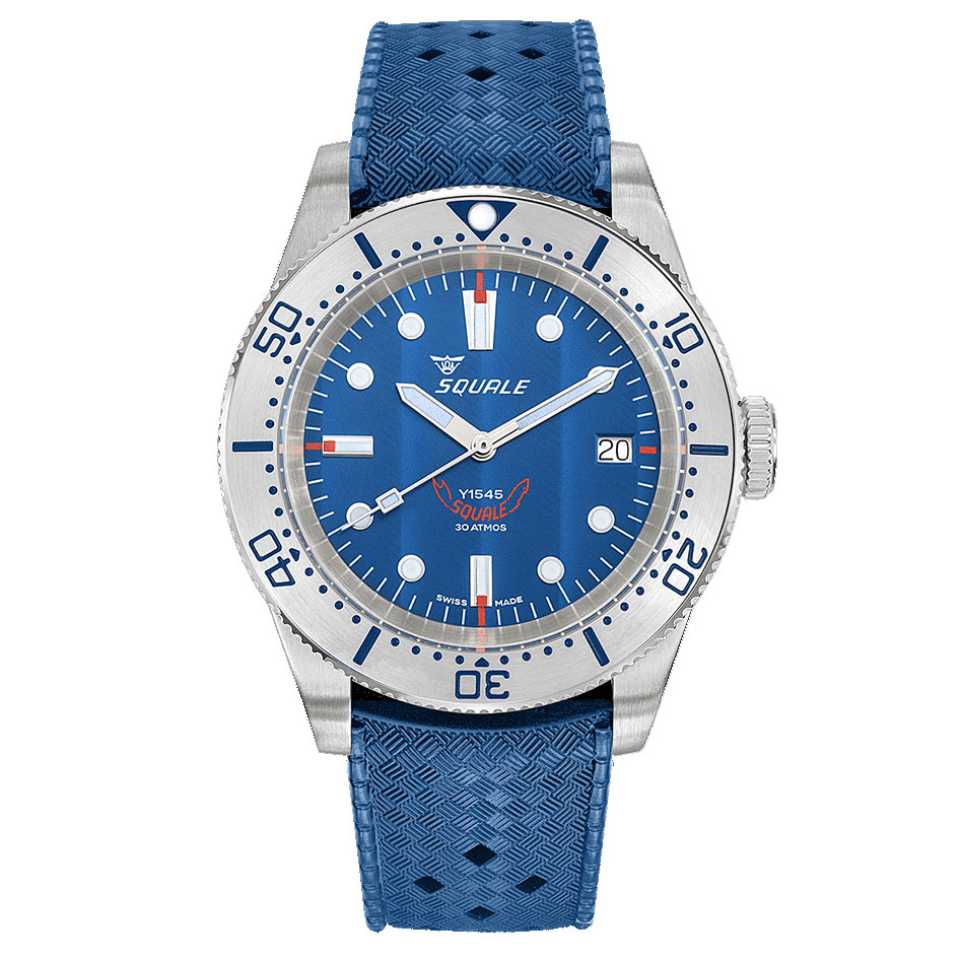 SQUALE - 1545 STEEL BLACK BRACELET WATCH 1545SSBLC.HTB