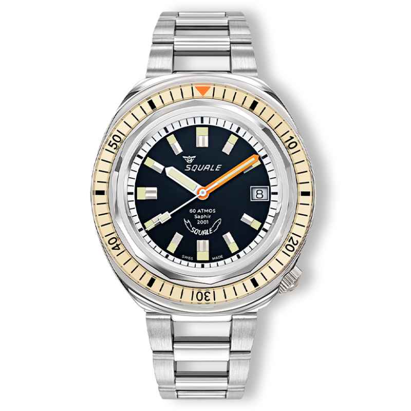 SQUALE - OROLOGIO 2001 SAND 2001BEBK.AC