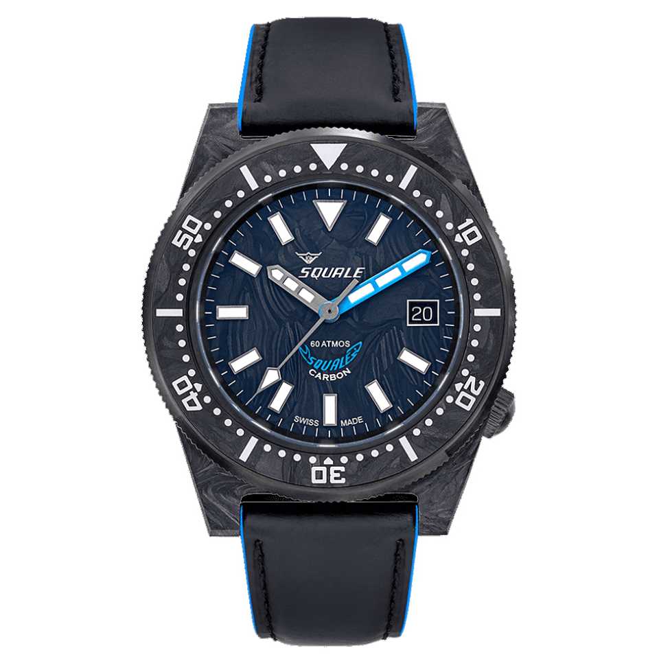 SQUALE - OROLOGIO T-183 FORGED CARBON BLUE